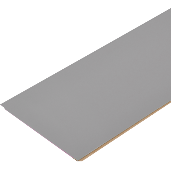 Стеновая панель МДФ Арктический серый 2600x238x6 мм 0.62 м²