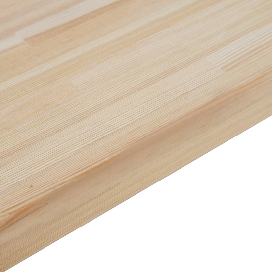 Ступень угловая сращенная лиственница сорт Экстра 40x500x1006 мм