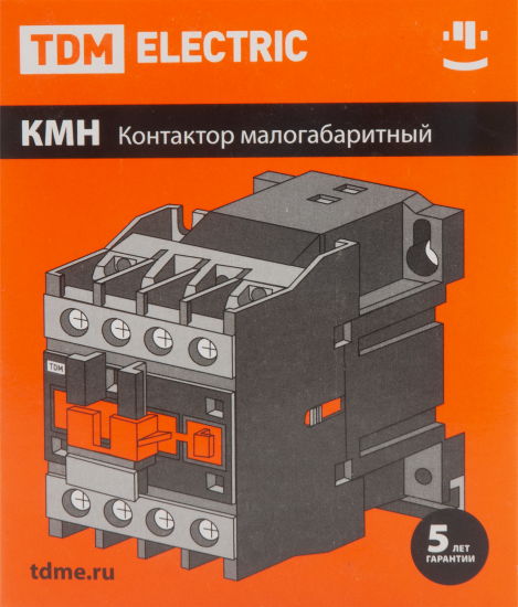 Контактор TDM Electric КМН-22511 25 А 230 В/АС3 1НЗ