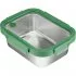 Стальной ланч-бокс Smart Solutions SFE-SS-LB-ST-GLS-GRN-1.2
