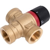 Термостатический смесительный клапан для систем отопления и гвс ROMMER RG0092NU9FV18R