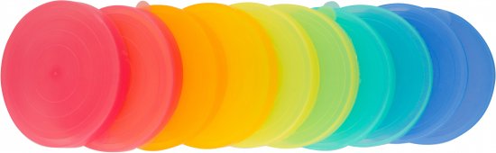 Набор крышек 82мм полиэтилен 10шт