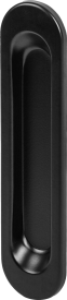Ручка для раздвижной двери Punto Soft Line SL-010 цвет чёрный