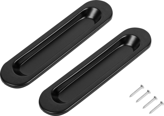 Ручка для раздвижной двери Punto Soft Line SL-010 черная