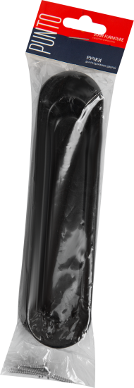 Ручка для раздвижной двери Punto Soft Line SL-010 черная