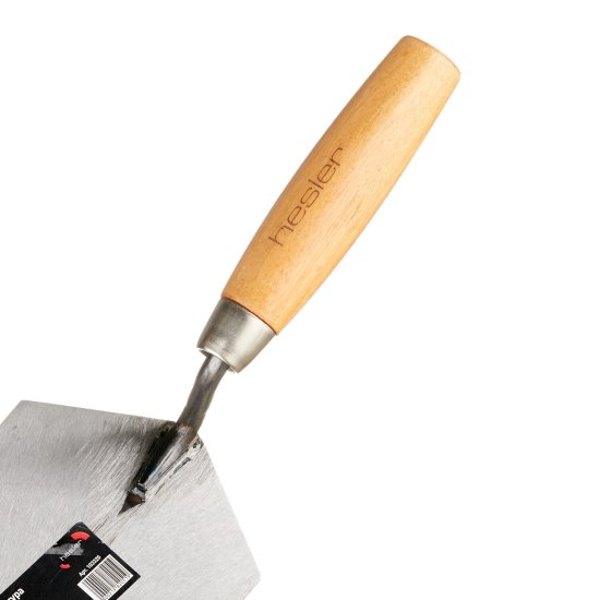 Кельма штукатура Hesler/Wenzo 200 мм с деревянной ручкой