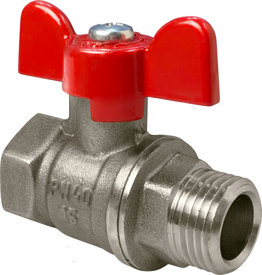 Кран шаровой прямой Valfex DN15 PN24 1/2