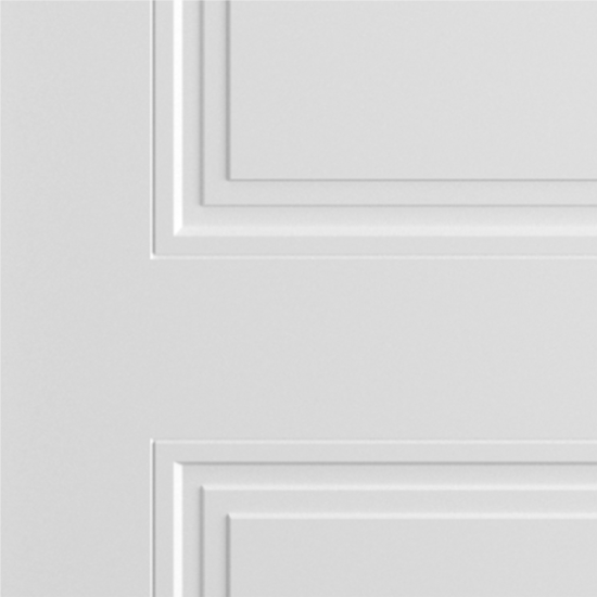 Дверь межкомнатная глухая Эрика 70x200 см эмаль белый с замком и петлями