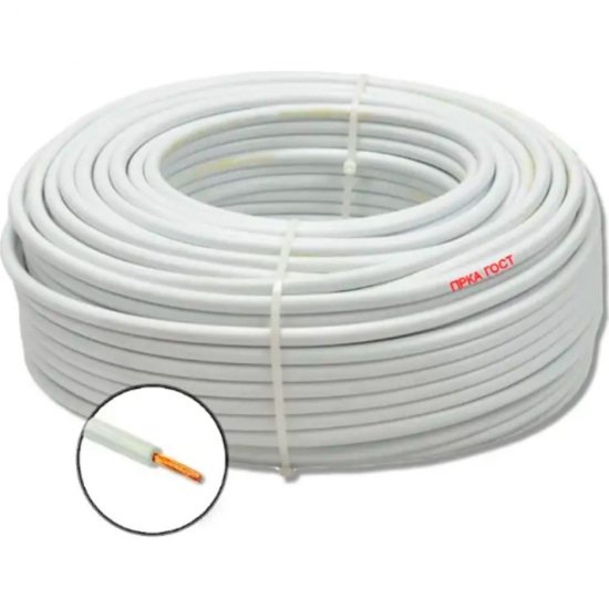 Термостойкий провод ПРОВОДНИК прка 1x2.5 мм2, 20м