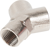 Тройник для компрессора Elitech Y - 1/4 FFF