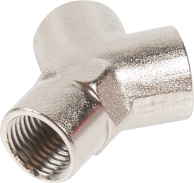 Тройник для компрессора Elitech Y - 1/4 FFF