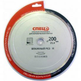 Отрезной диск алмазный по керамической плитке Спец СПЕЦ-0514001