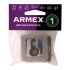 Накладки на цилиндр Armex DP-C-22-NISM, алюминий, цвет матовый никель