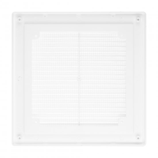 Решетка вентиляционная Ore GP2121W 210x210 мм пластик цвет белый