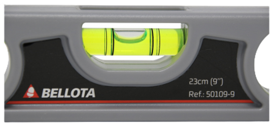 Уровень пузырьковый торпедо Bellota 50109-9 магнитный 3 глазка 230 мм
