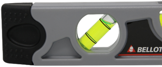 Уровень пузырьковый торпедо Bellota 50109-9 магнитный 3 глазка 230 мм