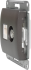 Розетка компьютерная встраиваемая Systeme Electric Glossa RJ45 цвет графитовый