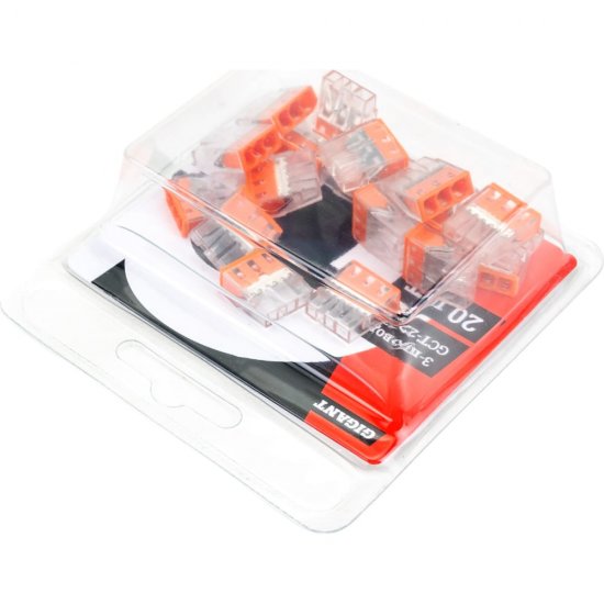 Компактная трехпроводная клемма Gigant GCT-2273-203-20