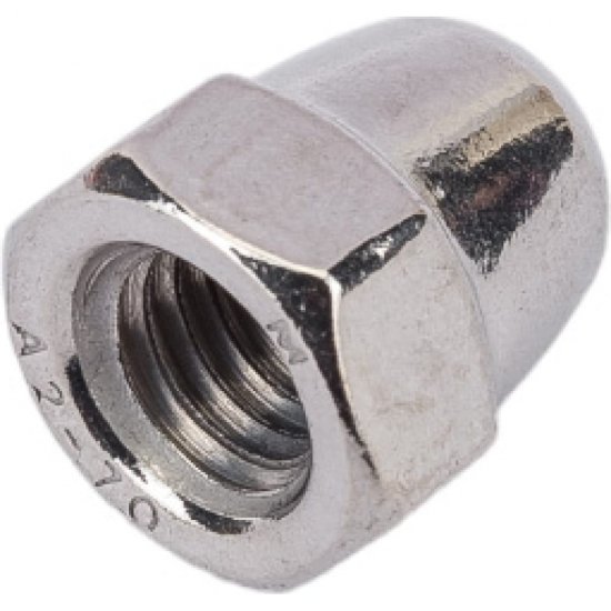 Шестигранная колпачковая гайка Insparion М6, DIN 1587, 10 шт.
