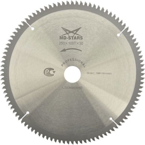 Пильный диск по алюминию MD-STARS PPA25010030