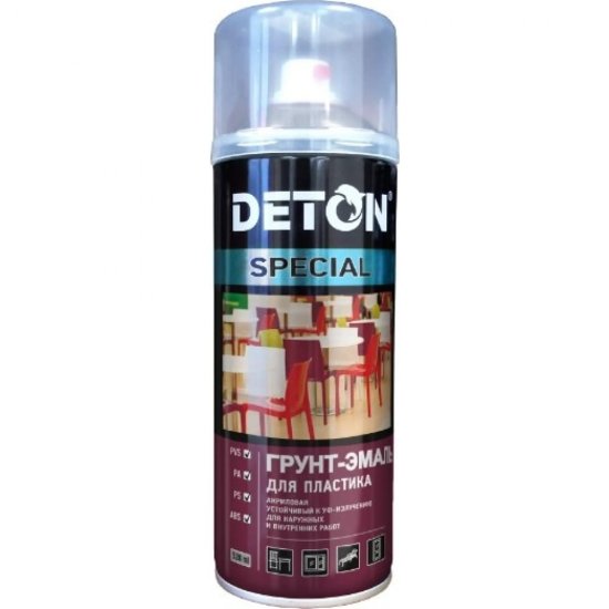 Грунт-эмаль для пластика Deton DTN-A07588