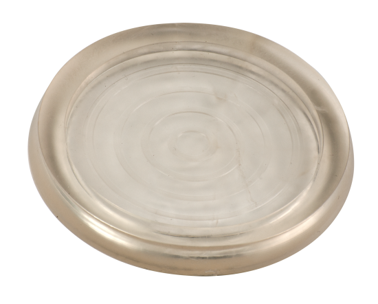 Подставки для стиральных машин 5 мм, диаметр 60 мм, круглые, ПВХ прозрачный 4 шт.