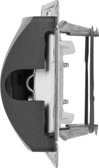 Вывод кабеля Systeme Electric Glossa GSL001399 70.8 мм цвет графит