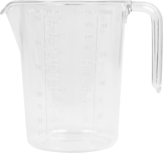 Стакан мерный 350мл пластик