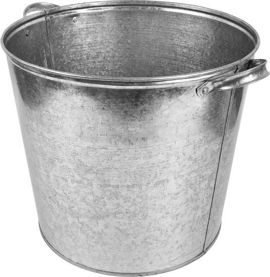 Бак для воды оцинкованный 32 л с крышкой