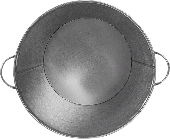 Бак для воды оцинкованный 32 л с крышкой