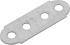 Пластина крепежная бытовая LW1 50x17x1.5