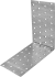 Угол крепежный равносторонний KUR 150x150x80x1.8