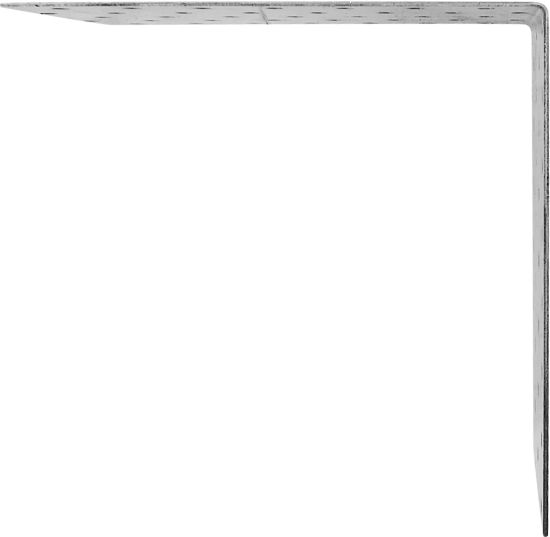 Угол крепежный равносторонний KUR 150x150x100x1.8