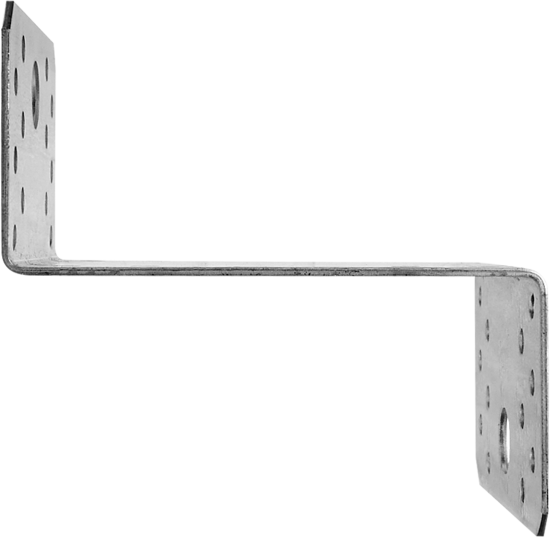 Угол крепежный Z образный KUZ 105x1.8