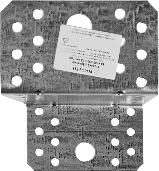 Угол крепежный Z образный KUZ 105x1.8