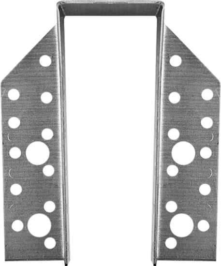 Опора бруса раскрытая OBR R 51x135x1.8