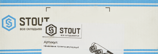 Коллектор Stout на 4 отвода 3/4