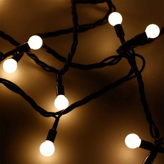 Светодиодная гирлянда Ardecoled ARD-BALL-CLASSIC-D13-10000-BLACK-100LED WARM