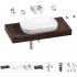 Комплект мебели для ванной комнаты с раковиной Wellsee Genuine Tree