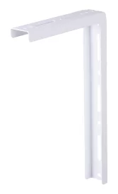 Кронштейн Larvij Modern1 15x25 см сталь нагрузка до 40 кг цвет белый