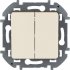 Двухклавишный выключатель Legrand INSPIRIA