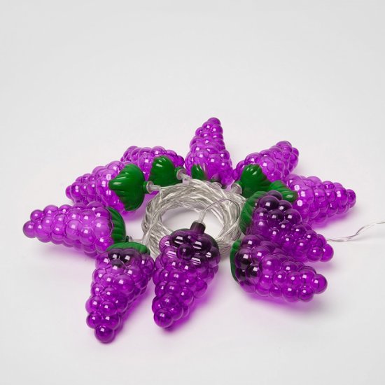 Светодиодная гирлянда Uniel ULD-S0400-010/STB/2AA GRAPES