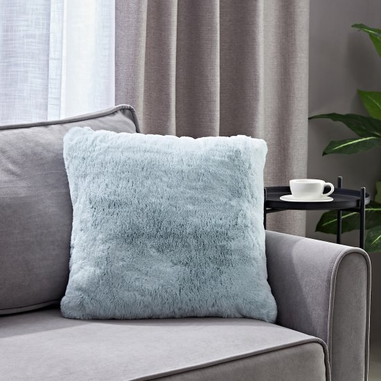 Подушка Inspire Swanny 45x45 см цвет бирюзовый Aqua 6