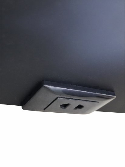 Шкаф зеркальный подвесной Perfect с подсветкой 76x85 см цвет черный