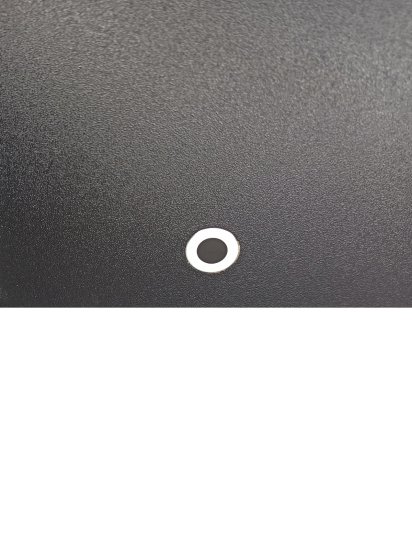 Шкаф зеркальный подвесной Perfect с подсветкой 76x85 см цвет черный