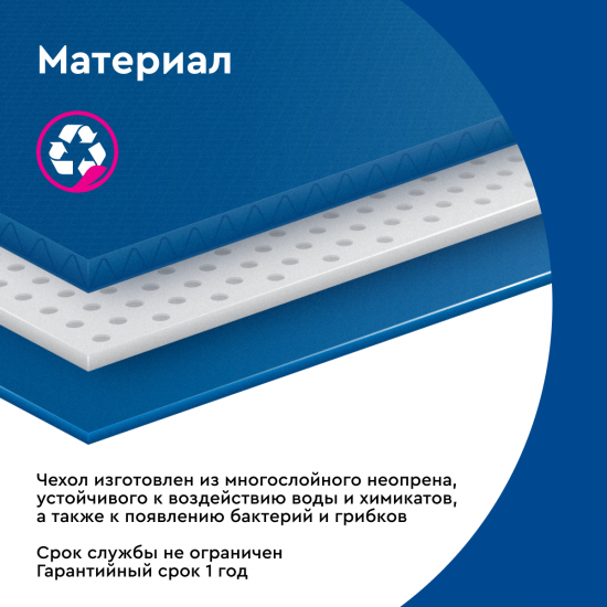 Чехол Барьер для вертикального гидроаккумулятора 50 л защита от образования конденсата