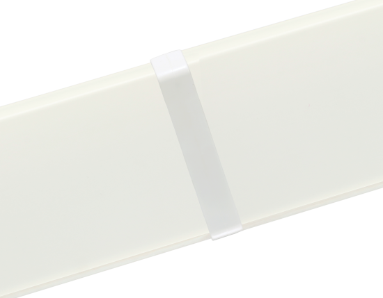 Соединитель для плинтуса, высота 100 мм, 2 шт.