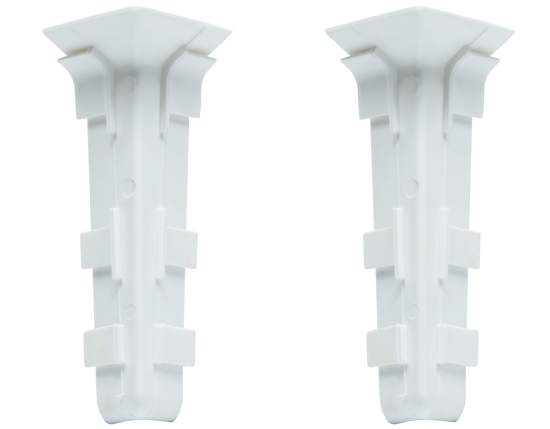 Угол внутренний для плинтуса, высота 100 мм, 2 шт.