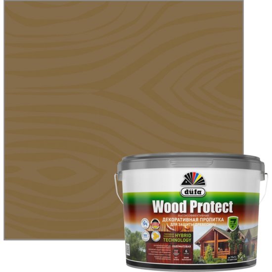 Пропитка для защиты древесины Dufa Wood Protect