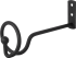 Держатель для штор Inspire 14.4 см металл цвет матовый черный